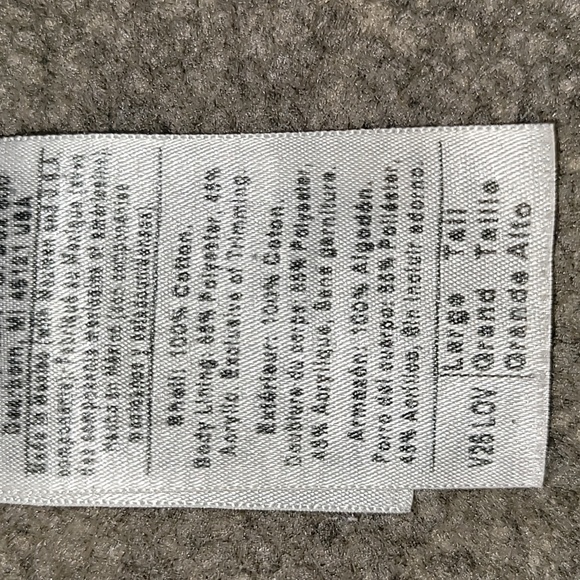 Vintage. Carhartt. USA Components. Zip Vest. Fleece-lined.  Men's size LT - Picture 10 of 16